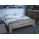 Postele  „HERA”  z přírodního dřeva včetně roštu